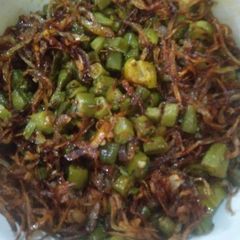 A picture of Bhindi bhaji recipe.