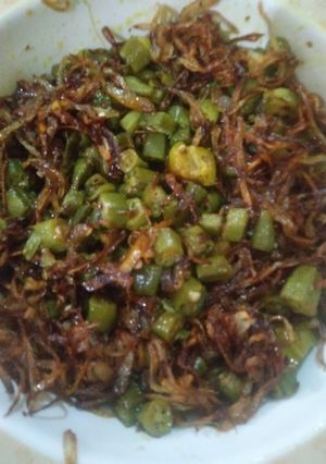A picture of Bhindi bhaji recipe.