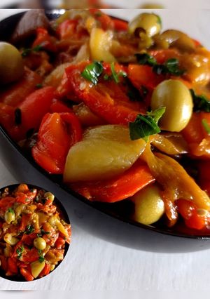 Фото 🔸Смажений болгарський перець з оливками 🔸.