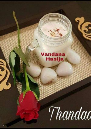 A picture of Thandai.