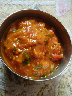 A picture of Tomato Sabji.