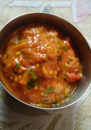 A picture of Tomato Sabji.