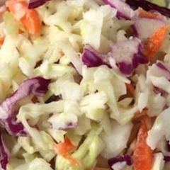 Disappearing Horseradish Dill Slaw A picture of Disappearing Horseradish Dill Slaw.