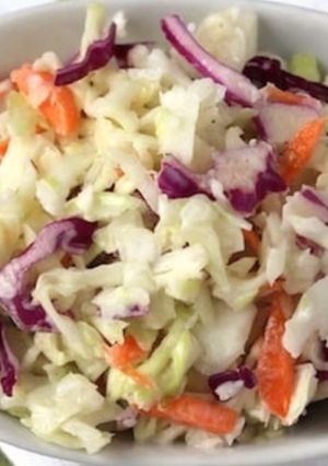 A picture of Disappearing Horseradish Dill Slaw.