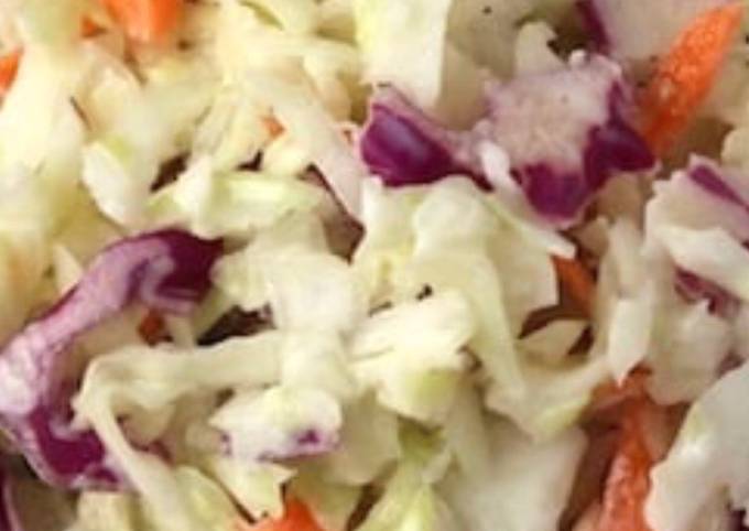 Disappearing Horseradish Dill Slaw