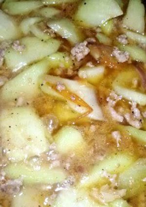 A picture of Chayote Guisado.