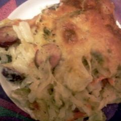 A picture of Smoky Hashbrown Casserole.