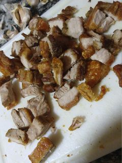 Una foto de Chicharrón de cerdo en el Air fryer