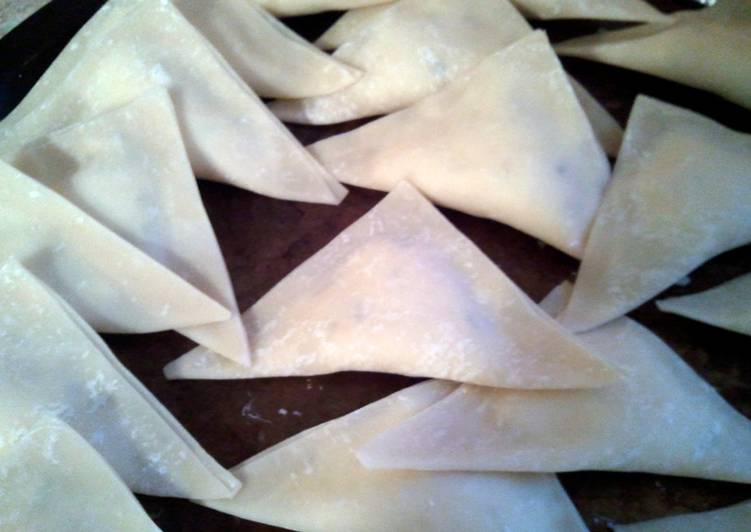 Steps to Prepare Award-winning Won ton ravioli