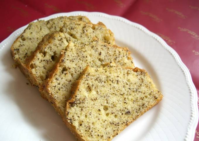 Savory Black Tea Pound Cake