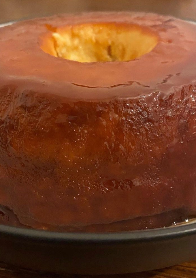 Una foto de Budín de pan increíblemente rico🥰
