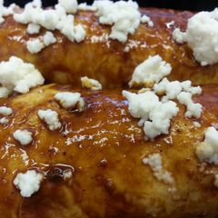 A picture of Queso Fresco Enchiladas w/ Easy Mole.