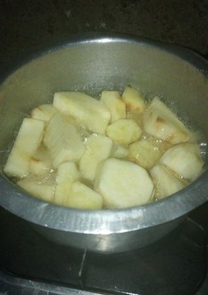 A picture of Boiled sweet potatoes #festiveseasoncontest kakamega.