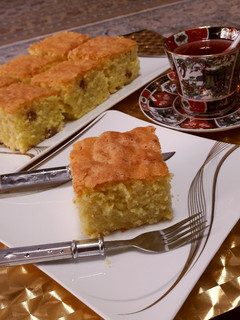 عکسی از دستور کیک هل و گلاب