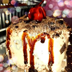 Mini black Forest cake A picture of Mini black Forest cake.