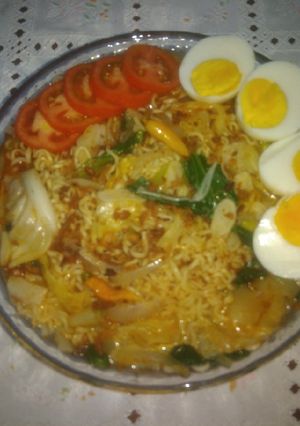 Foto resep Mie Kare Sayur Super Segar