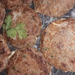 A picture of Spicy shami kabab.