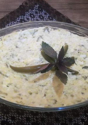 عکسی از دستور سالاد الویه شیک برای سرو تک نفره