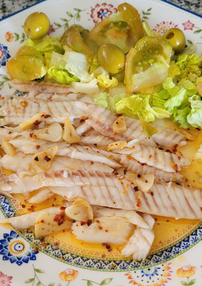 Una foto de Lenguado al horno en un plis plas y muy sabroso