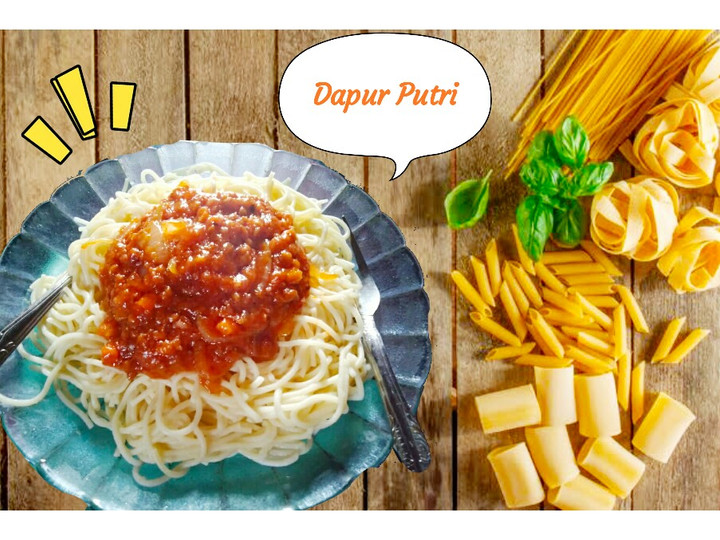 Resep Spaghetti Sauce Bolognese, Lezat Sekali