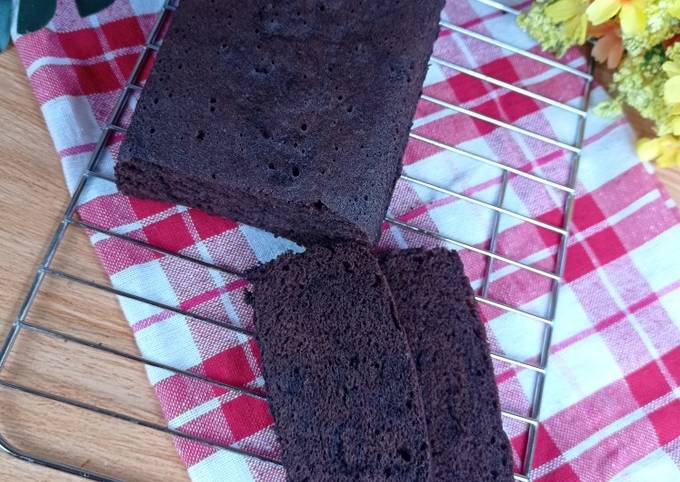 Resep Brownis kukus takaran sendok Anti Gagal