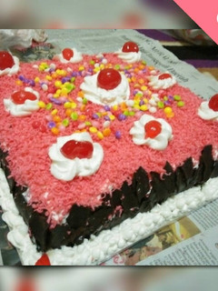 Foto resep Cake coklat superrr lembut😍 (cake ultah anakku)