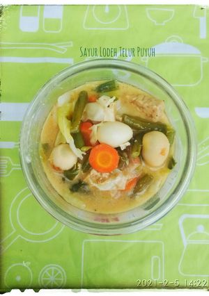 Foto resep Sayur Lodeh Telur Puyuh (MPASI)