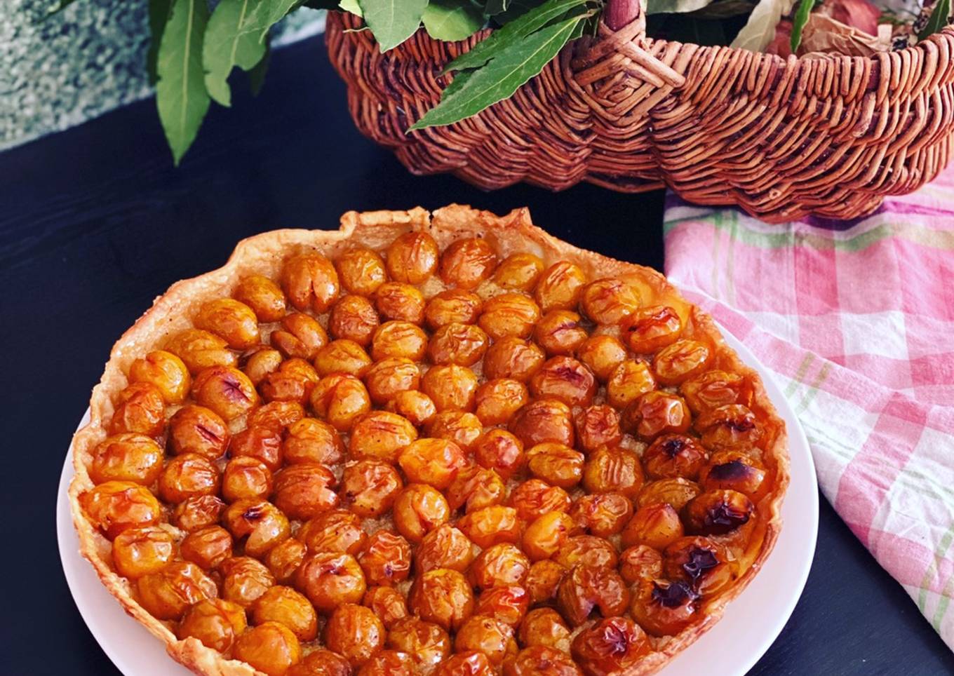 Tarte aux mirabelles