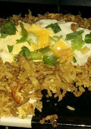 A picture of Nasi Goreng Daging.