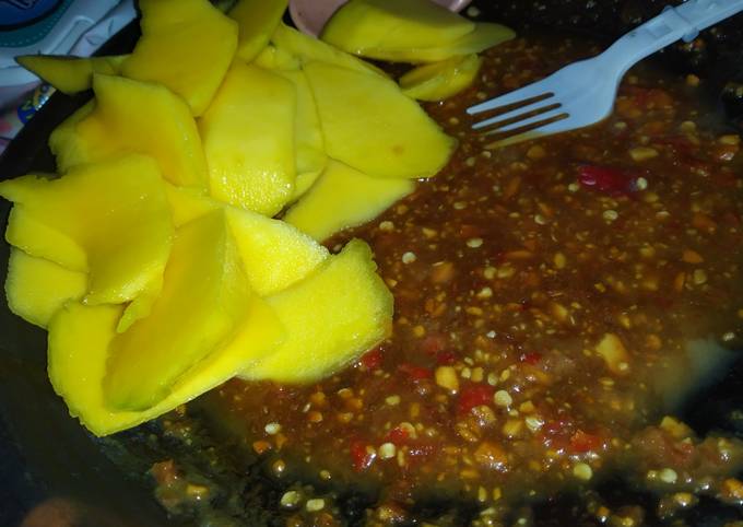 Anti Ribet, Bikin Rujak mangga Ekonomis