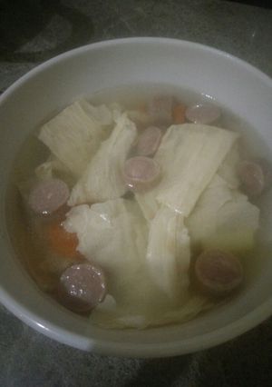 Foto resep Sup Kembang Tahu Kilat