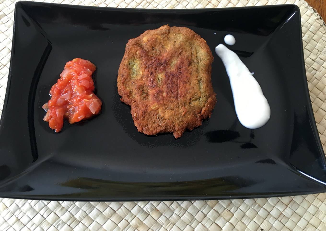 Hamburguesa de lentejas