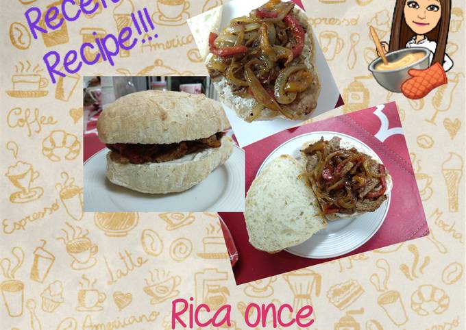Rico sándwich para la once Receta de Cristina Del Solar- Cookpad