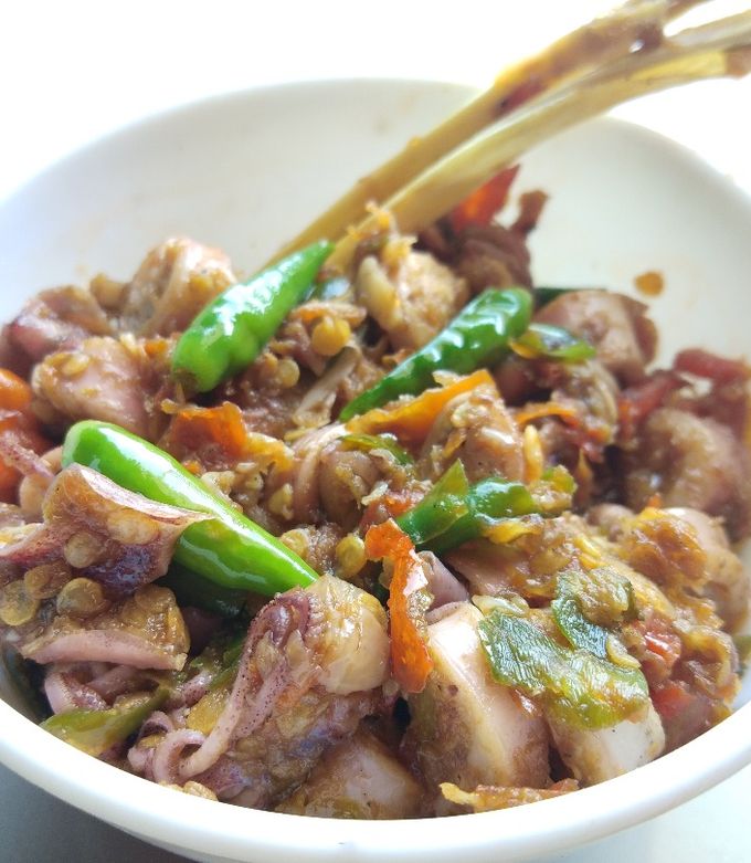 Foto resep Sambal sambel cumi asin