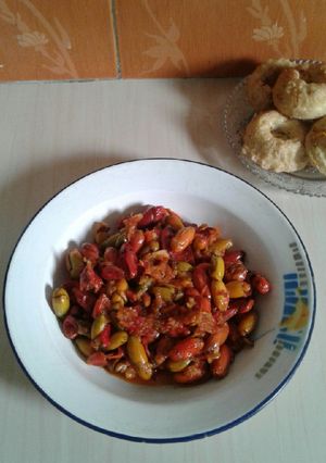 Foto resep Kulit melinjo balado