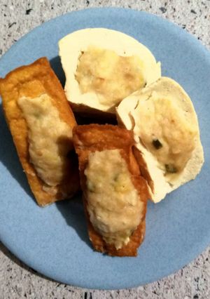 Foto resep 842) Tahu Bakso Ayam
