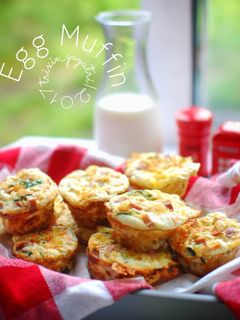 Foto resep Egg Muffin (putih telur)