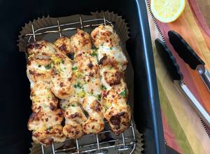 Une photo de ☆Brochettes de Poulet au citron, à l’Airfryer☆