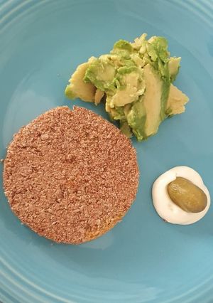 Una foto de Hamburguesas de garbanzos (veganas)