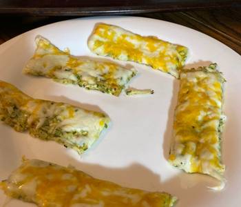 Popular Recipe Cheesy zucchini sticks Home Style