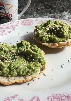 Una foto de Pan de solter@s con chía al sartén