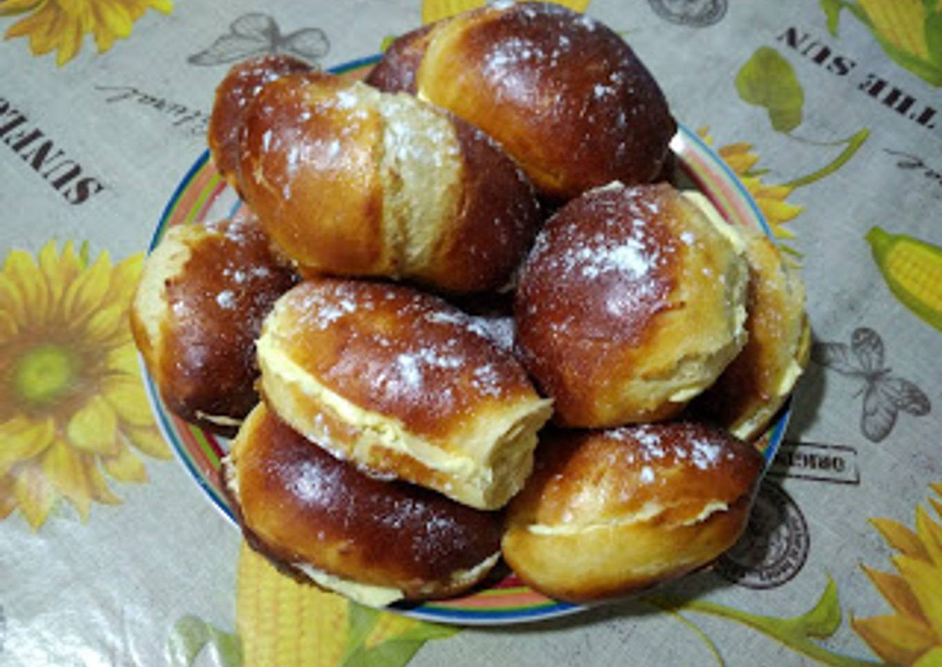 Bollos de mantequilla de bilbao con thermomix
