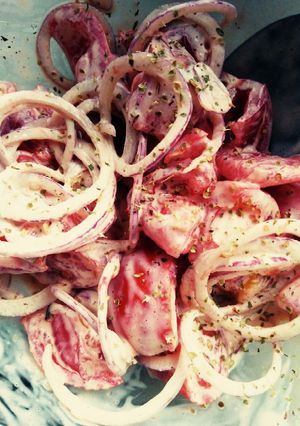 Une photo de Salade de tomates