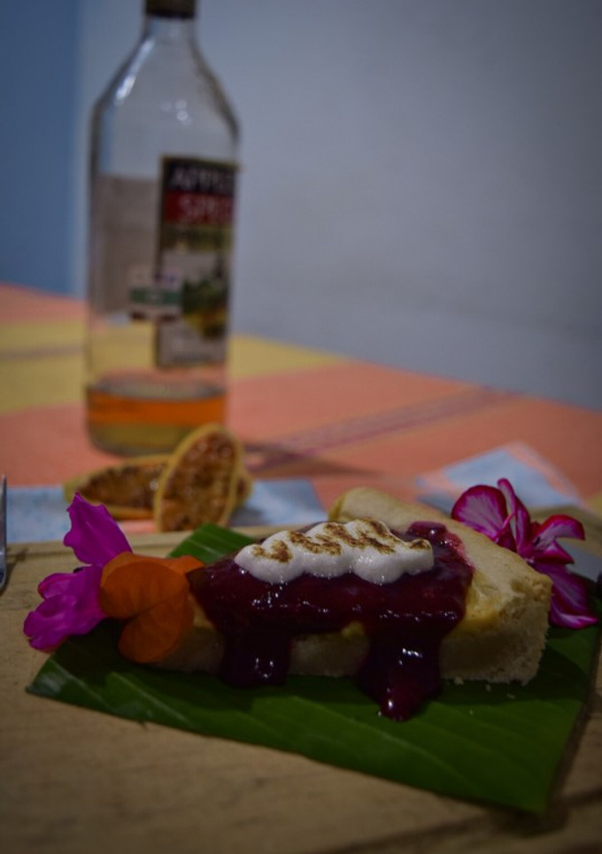 Una foto de Tarta caribeña
