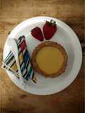 Orange pie saludable