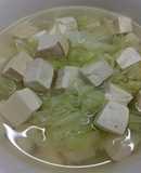豆腐高麗菜湯~減重減肥料理