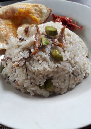 Foto resep Nasi liwet teri pete