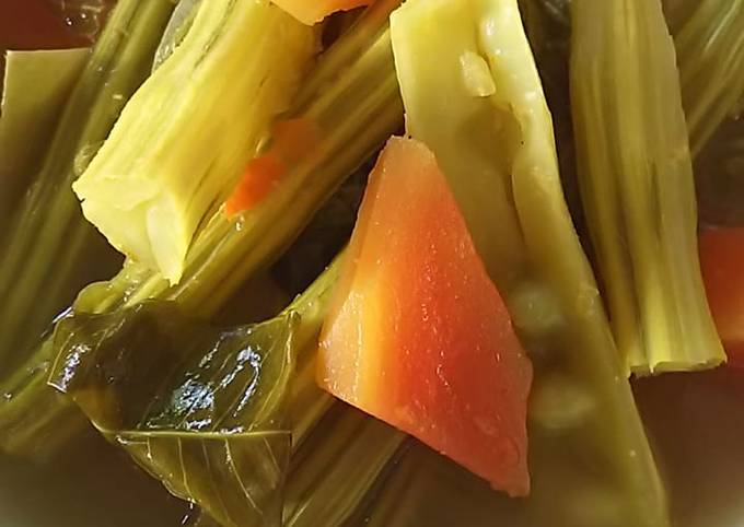 Yuk intip, Cara termudah membuat Sayur asem Klentang dijamin istimewa