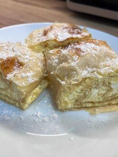 Cukormentes túrós rétes recept fotója