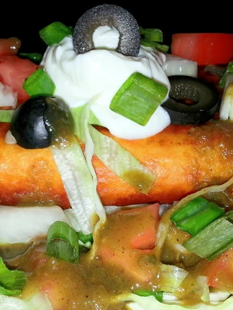 Simple Way Make Recipe Mike&#39;s Green Chimichangas &amp; Green Chile Sauce that is So Delicious, Really Delicious}